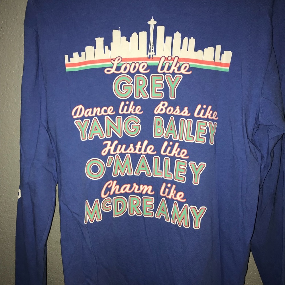 Grey’s anatomy jadelynn brooke long sleeve shirt